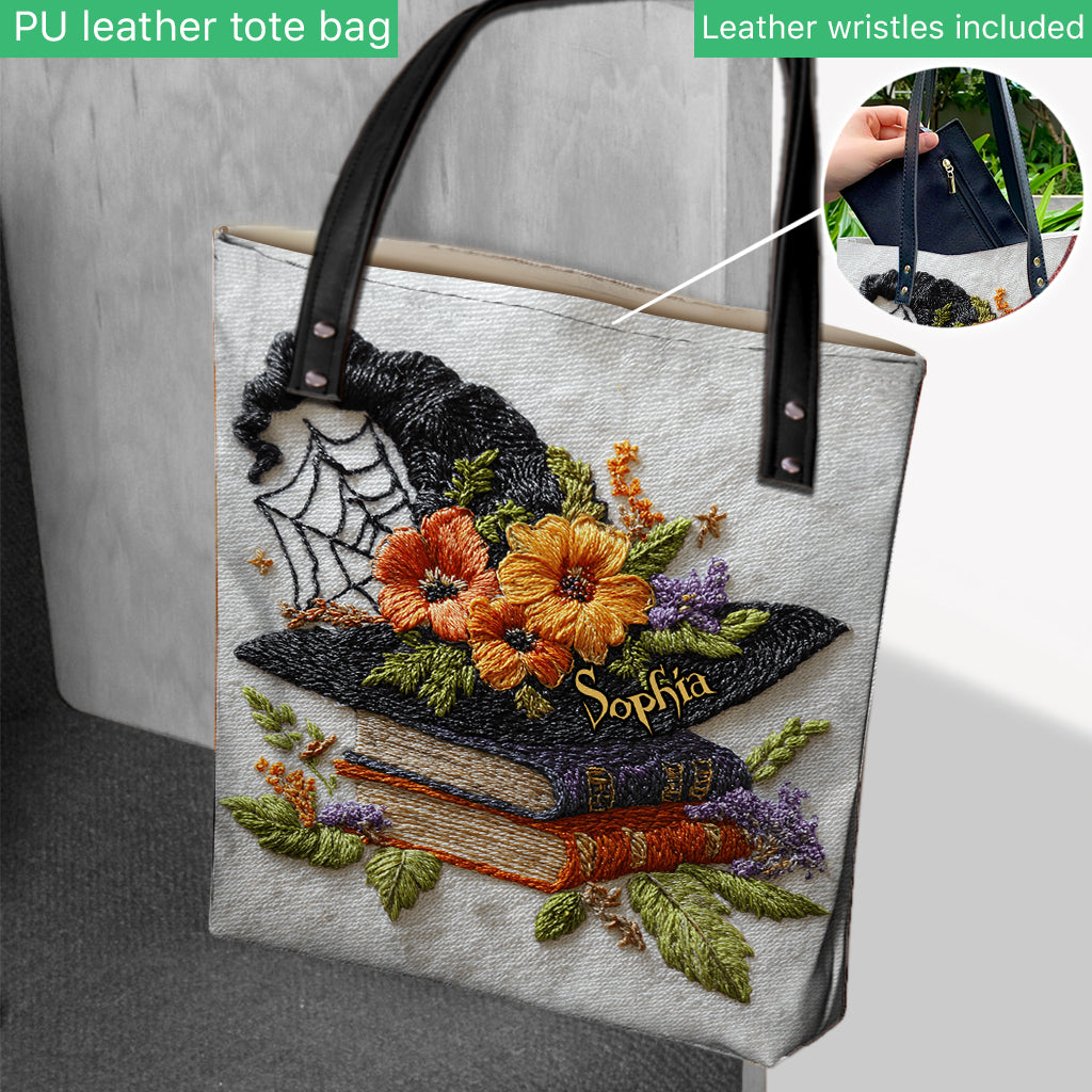 Wunderschöner Hexenhut – personalisierte Hexentasche