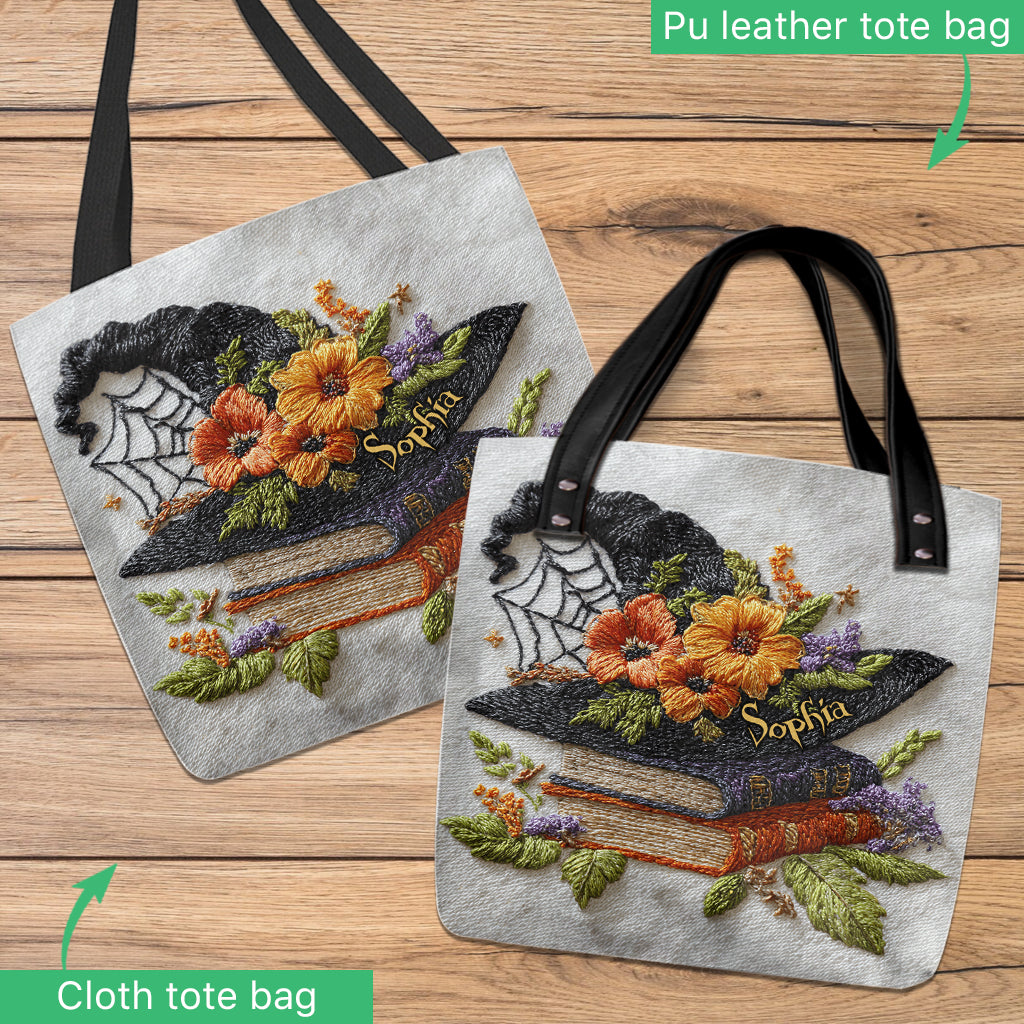 Wunderschöner Hexenhut – personalisierte Hexentasche