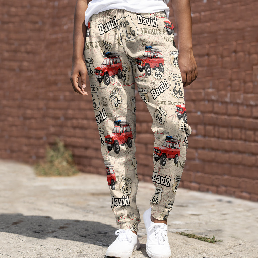 Individuell gestaltbar nach Foto – Personalisierter Hoodie und Jogginghose für Autoliebhaber