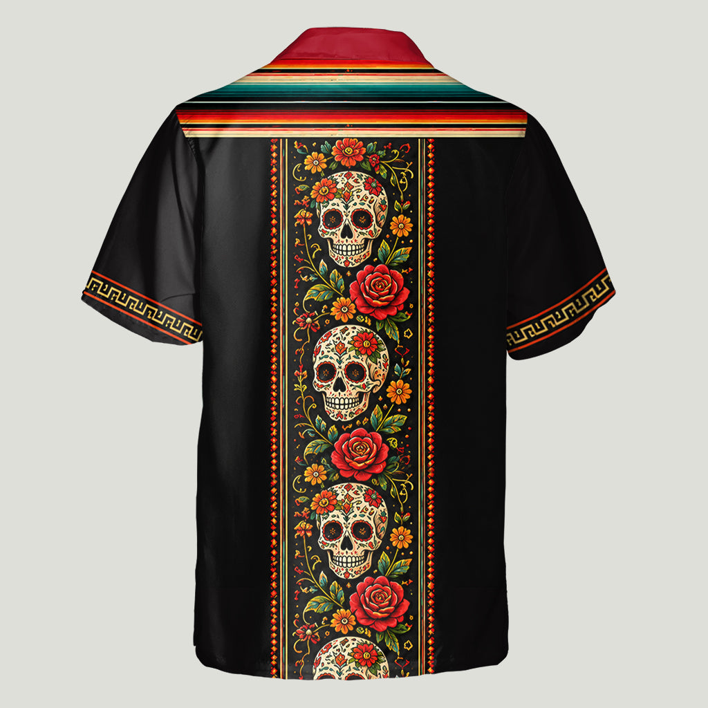 Dia De Los Muertos - Personalized Mexico Hawaiian Shirt
