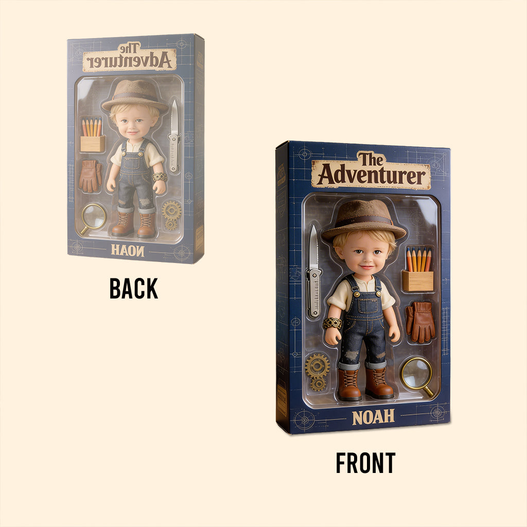 The Adventure - Personalized Kid Custom Shaped Acrylic Plaque