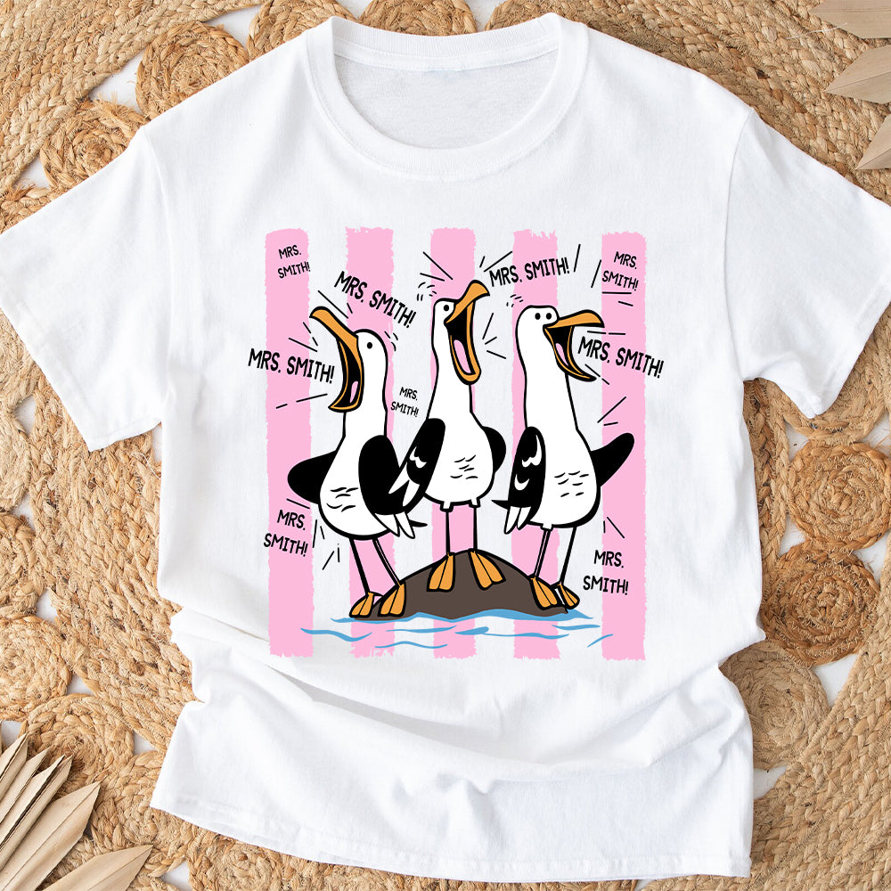 Zurück zur Schule - Personalisierte Lehrer T-Shirt und Hoodie