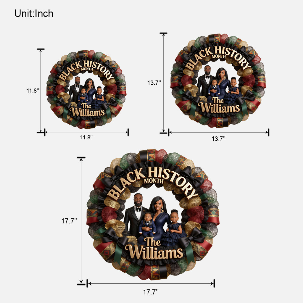 Black History Month Celebrate, Custom Door Decor From Any Photo - Personalized African American Custom Shaped Wood Sign