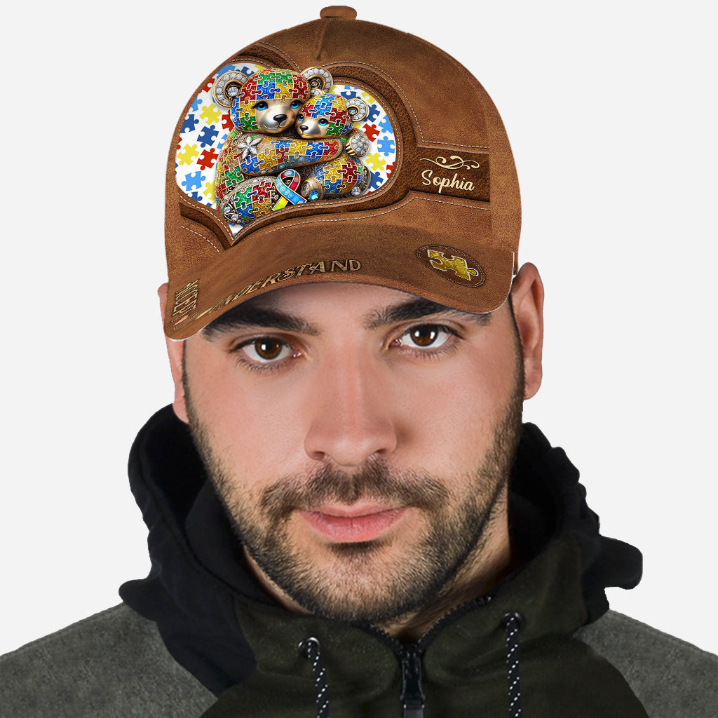 Liebe annehmen, verstehen – Personalisierte klassische Kappe zur Sensibilisierung für Autismus