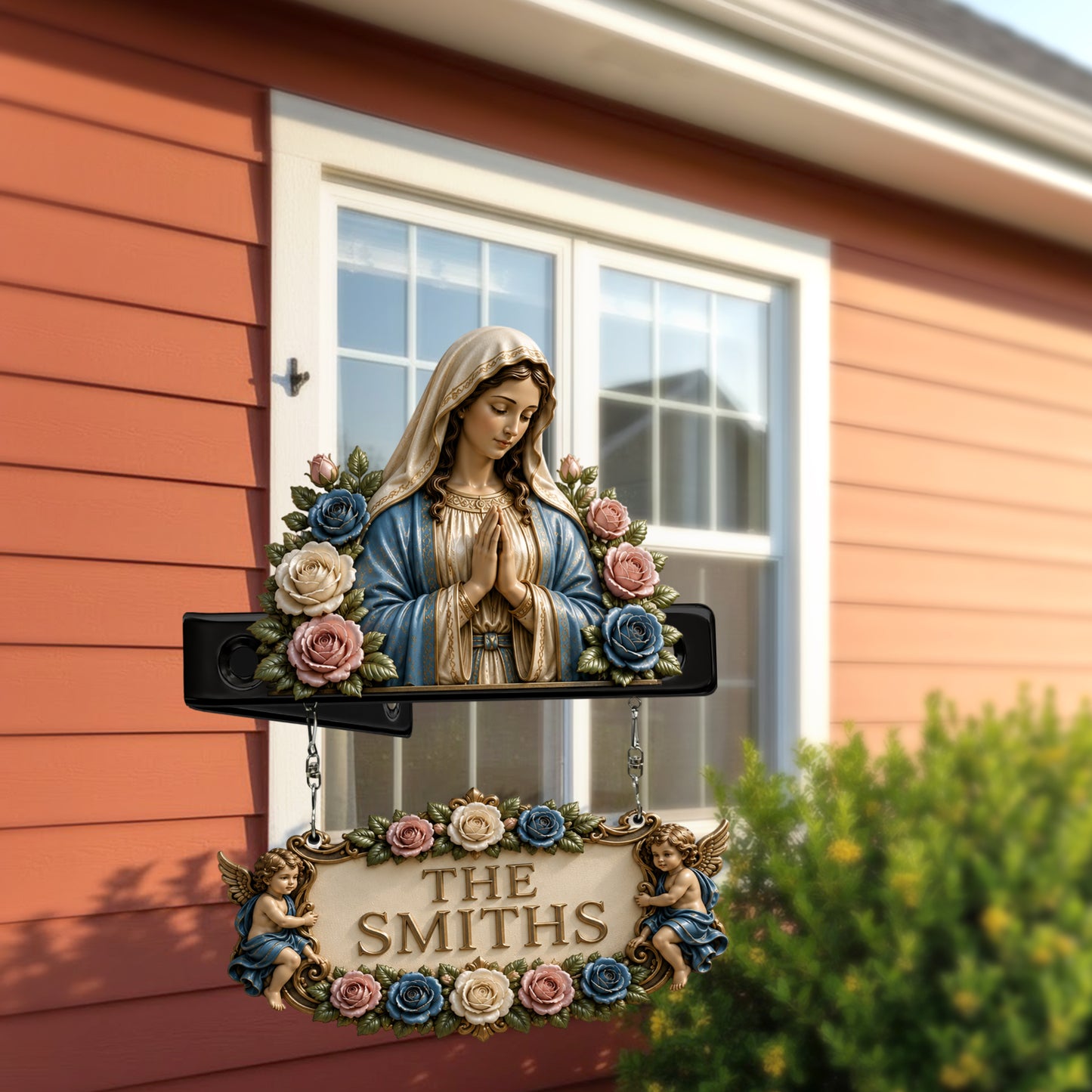 Belive - Personalisierte Christliche Holz-Wandmontage-Schild