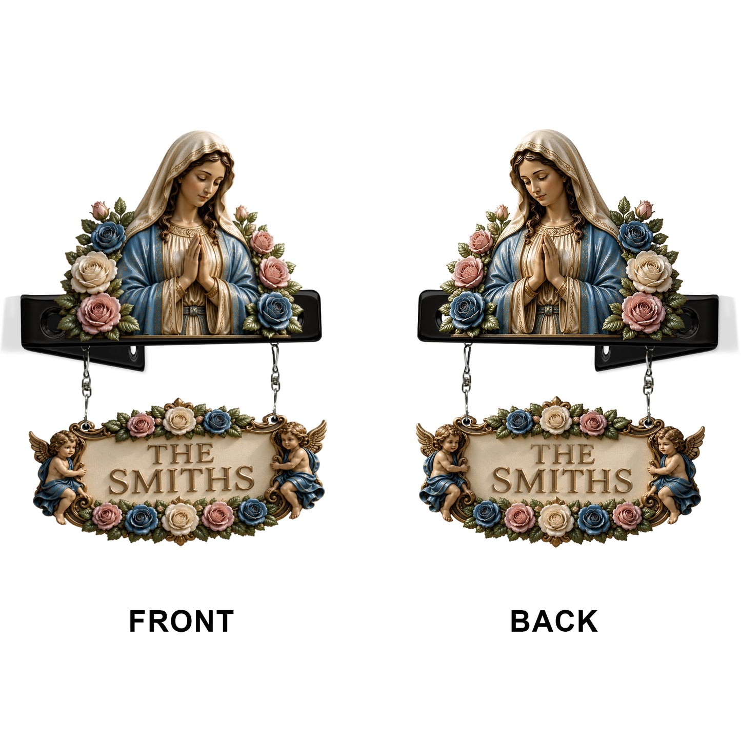 Belive - Personalisierte Christliche Holz-Wandmontage-Schild