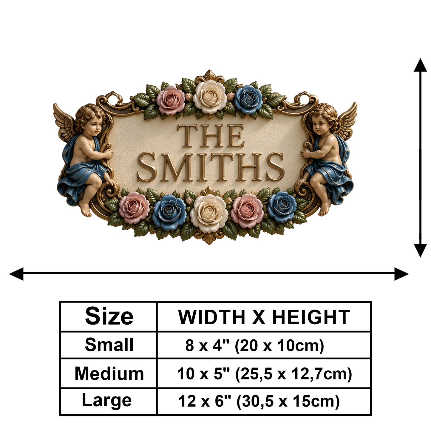 Belive - Personalisierte Christliche Holz-Wandmontage-Schild
