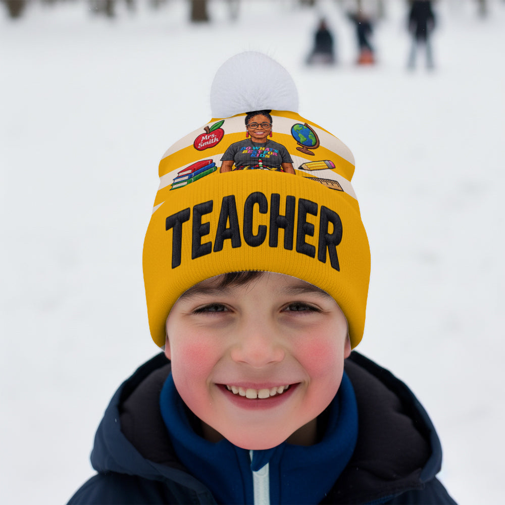 Teacher Life - Personalized Teacher Beanie Hat