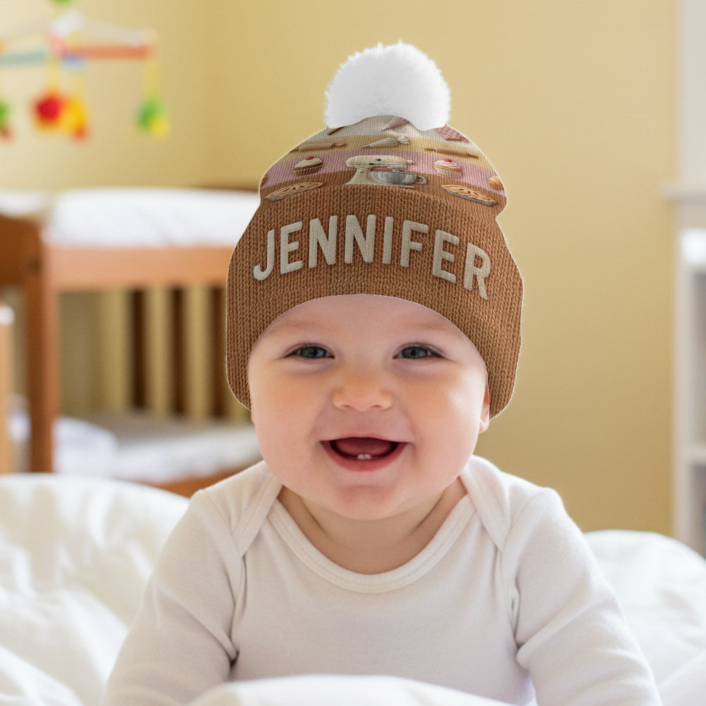 Love Baking - Personalized Baking Beanie Hat