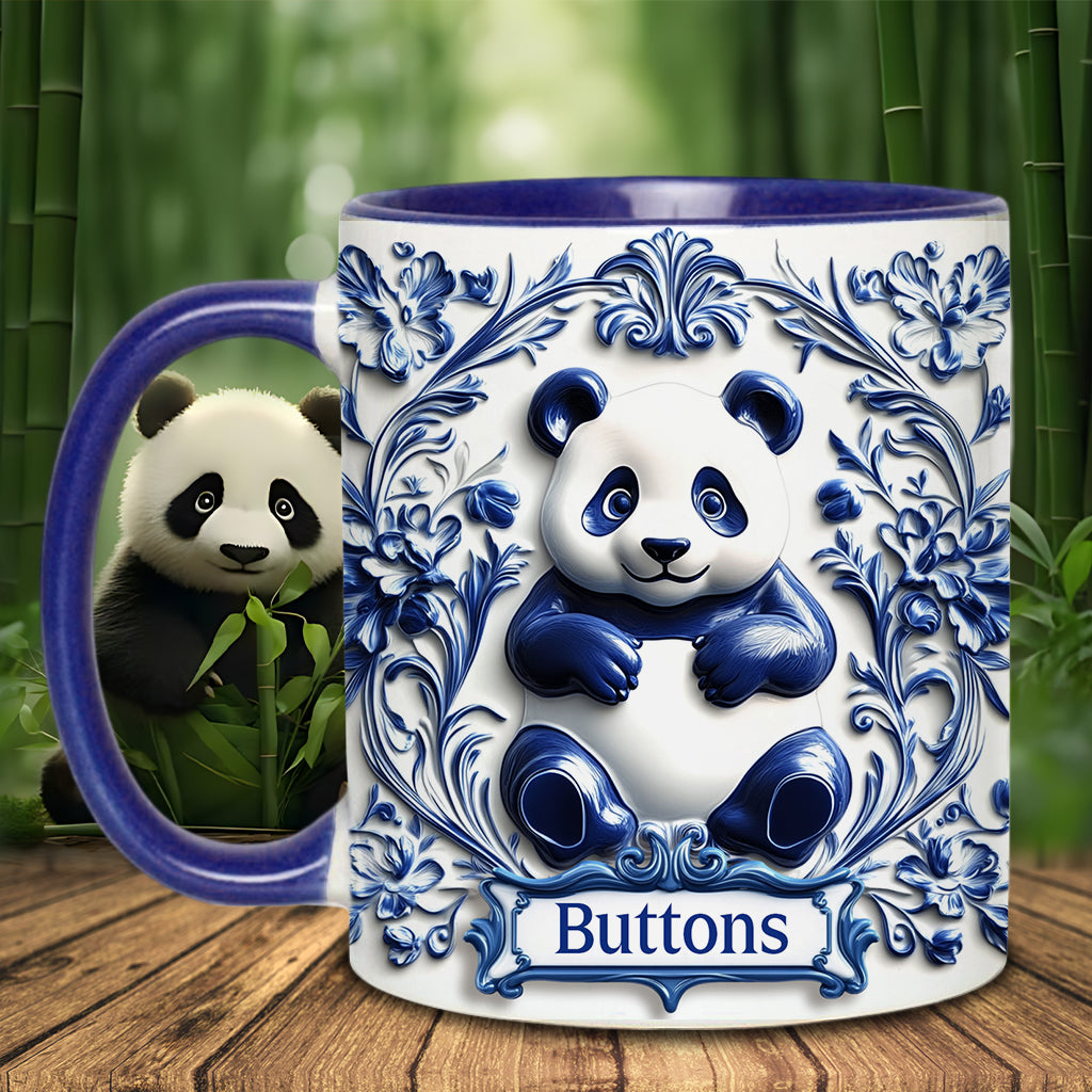 Porzellan-Panda – Personalisierte Tasse für Panda-Liebhaber