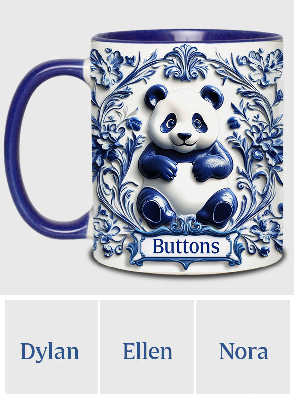 Porzellan-Panda – Personalisierte Tasse für Panda-Liebhaber