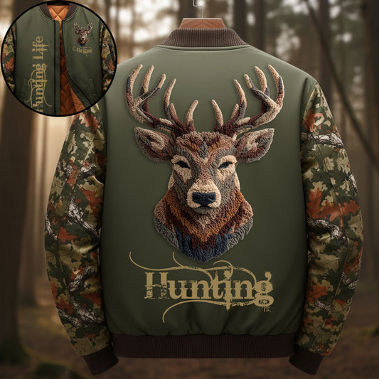 Cool Hunting – Personalisierte Jagd-Collegejacke