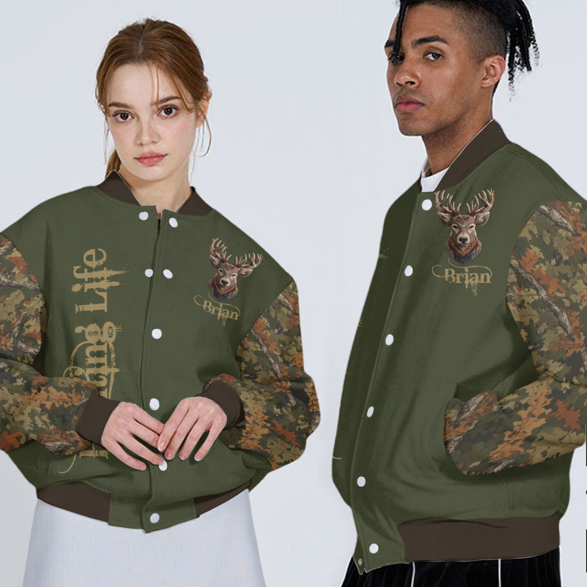 Cool Hunting - Personalized Hunting Varsity Jacket