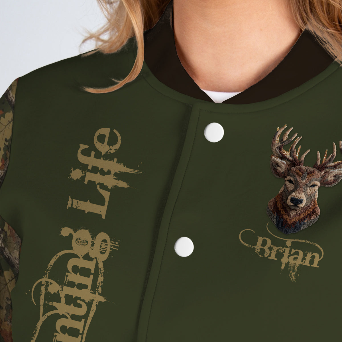 Cool Hunting - Personalized Hunting Varsity Jacket