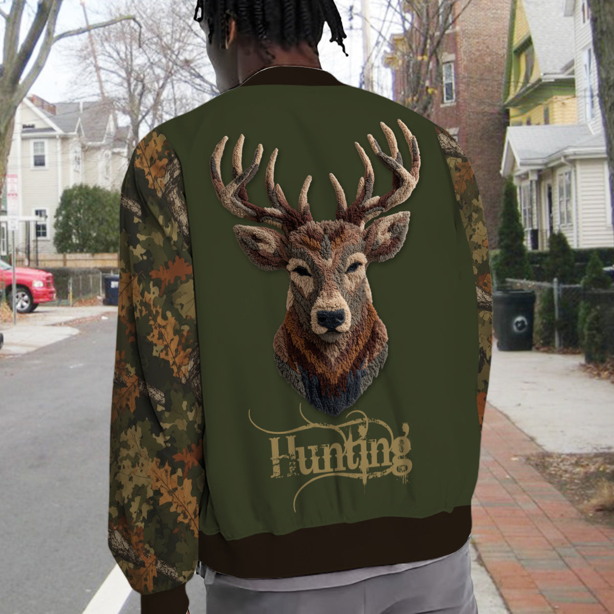 Cool Hunting - Personalized Hunting Varsity Jacket