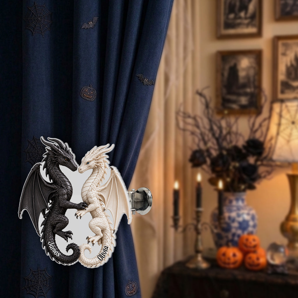 Couple Gift - Personalized Dragon Curtain Tieback