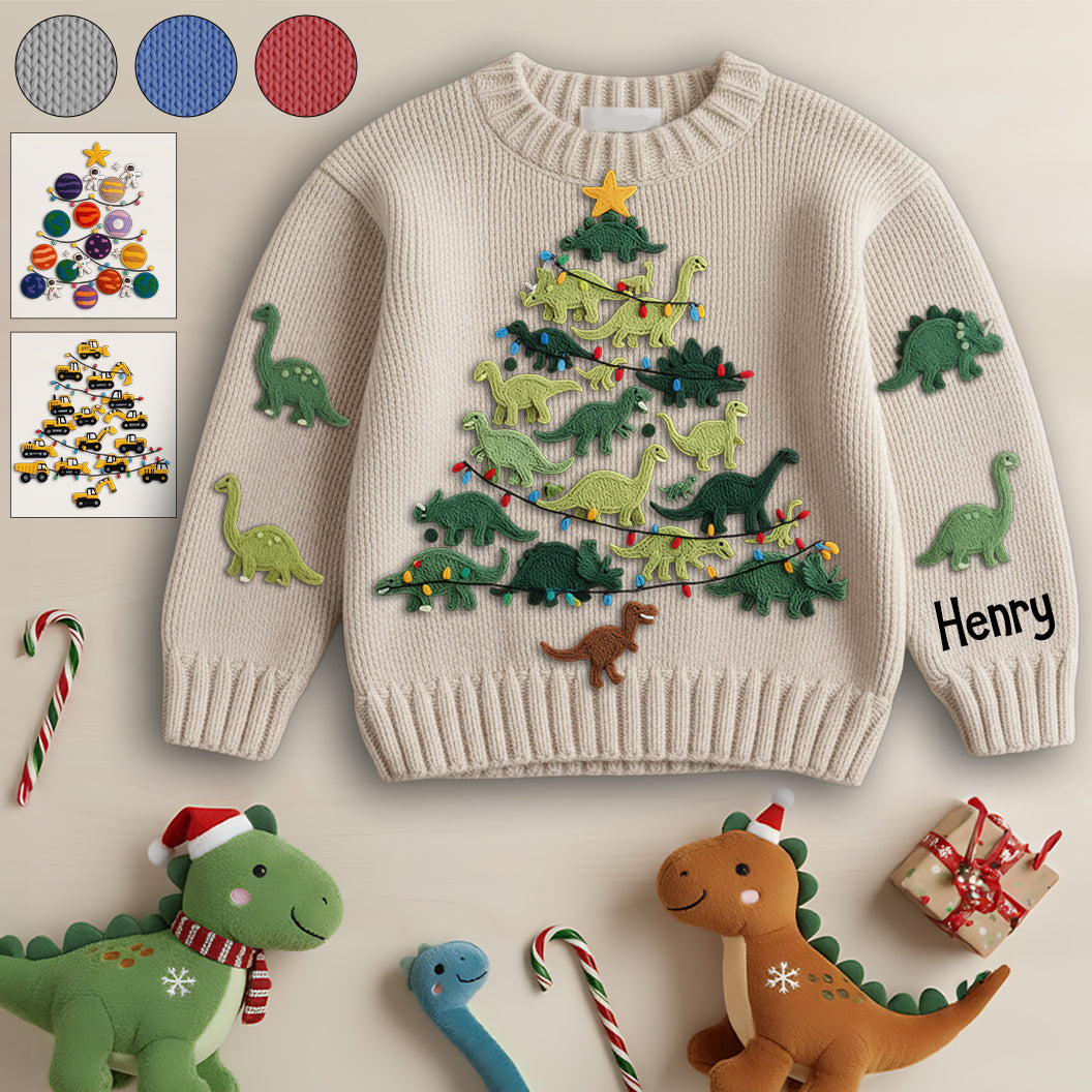 Fantastisches Weihnachtsgeschenk für Kinder – personalisierter Kinderpullover