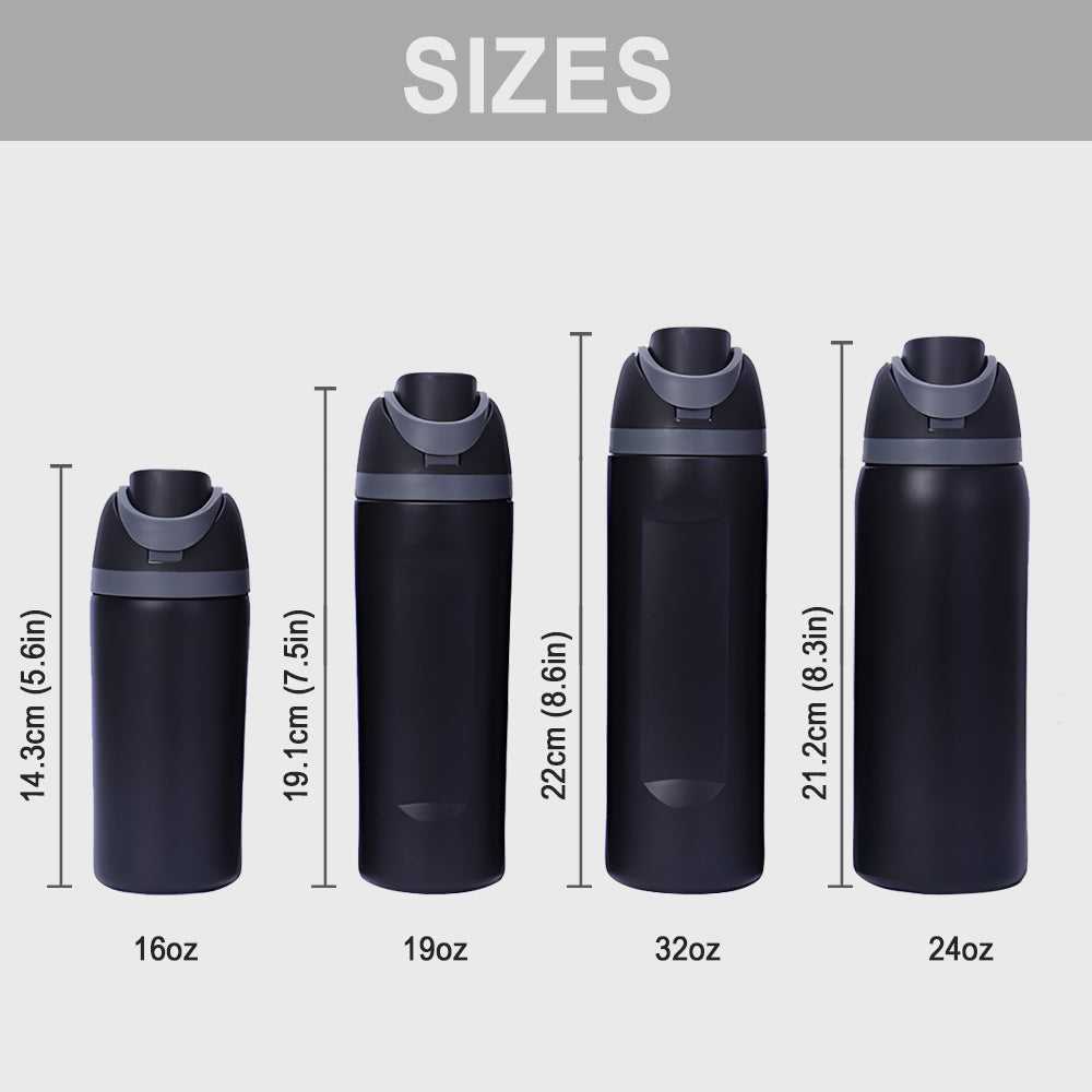 Dinosaurier-Trinkgefäß für Kinder – Personalisierte 2-in-1-Trinkflasche mit Ausgießer