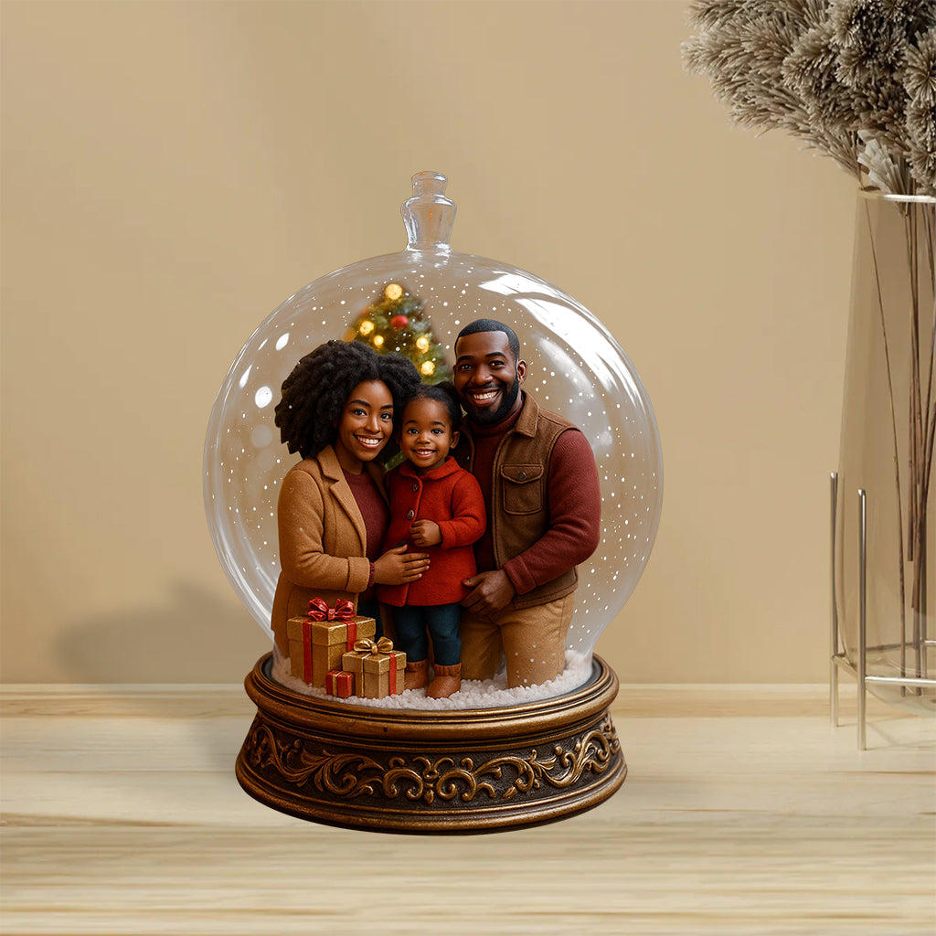 Das sind wir – personalisierte Acrylplakette in individueller Familienform