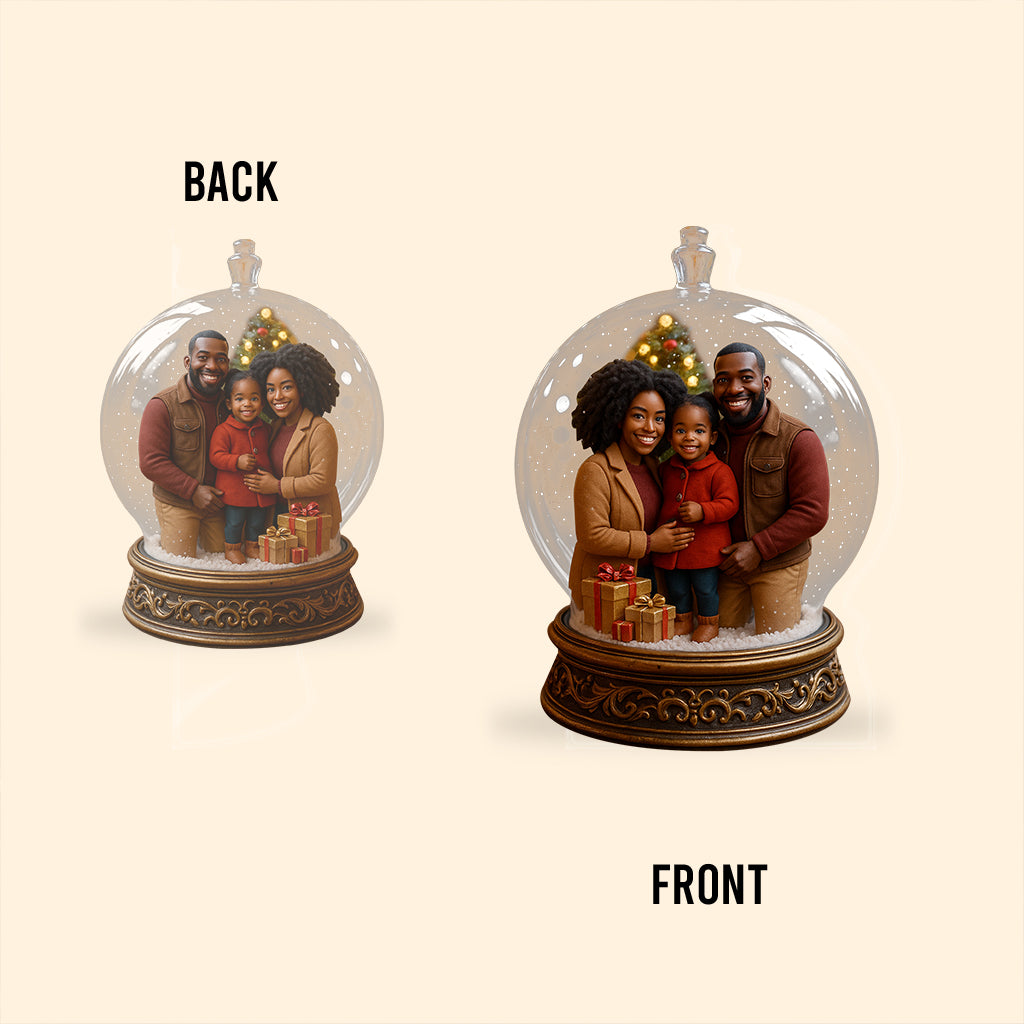 Das sind wir – personalisierte Acrylplakette in individueller Familienform