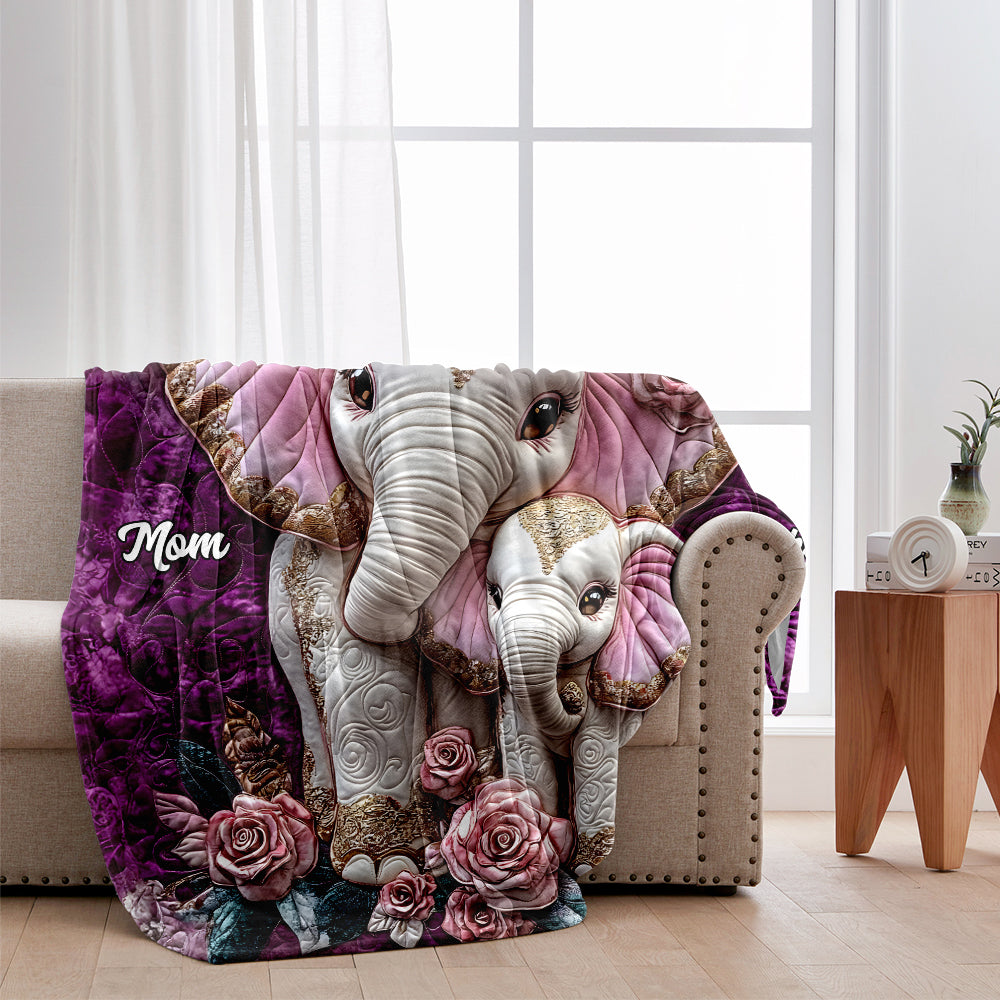 Alles, was ich bin, hast du mir zu dem gemacht, was ich bin – Personalisierte Mutterdecke