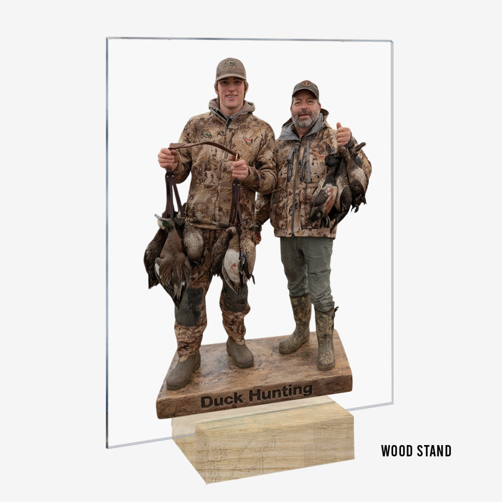 Custom From Any Photo - Personalized Hunting Custom Shaped Acrylic Plaque