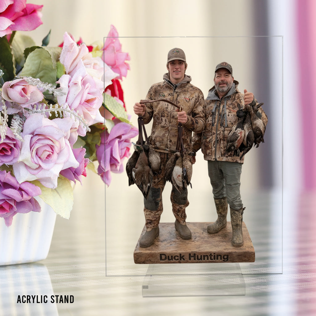 Custom From Any Photo - Personalized Hunting Custom Shaped Acrylic Plaque