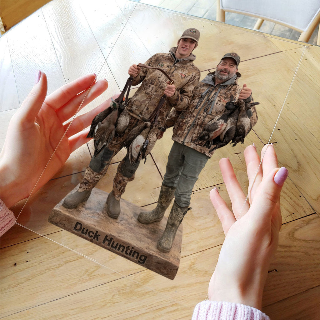 Custom From Any Photo - Personalized Hunting Custom Shaped Acrylic Plaque