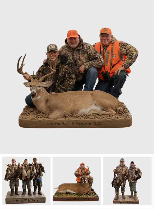 Custom From Any Photo - Personalized Hunting Custom Shaped Acrylic Plaque