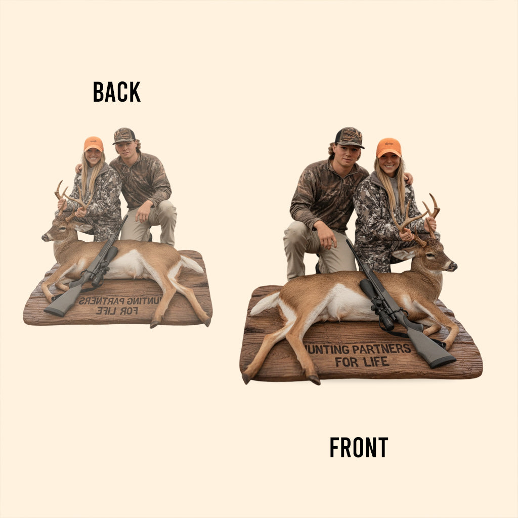 Individuell gestaltete Acrylplakette nach Foto – Jagdmotiv