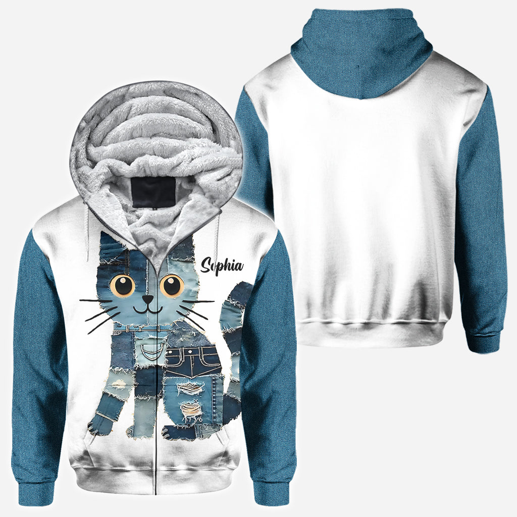 Just A Girl Who Loves Cat - Personalized Cat All Over Shirt