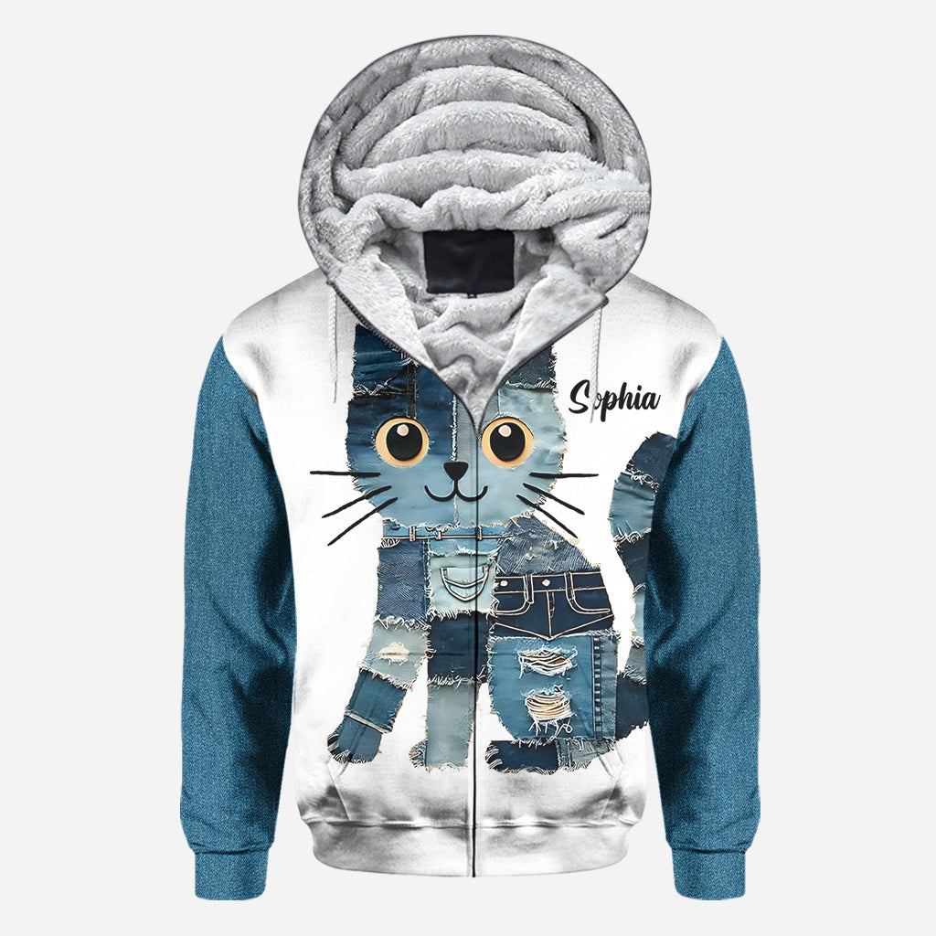 Just A Girl Who Loves Cat - Personalized Cat All Over Shirt