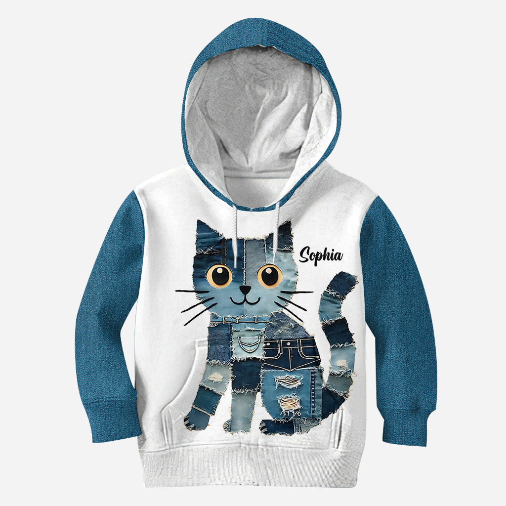 Just A Girl Who Loves Cat - Personalized Cat All Over Shirt