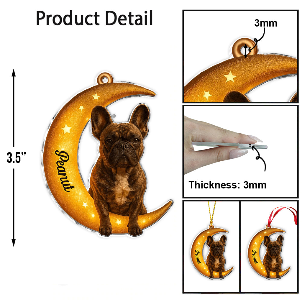 Ich bin immer bei dir – personalisierter Hundeanhänger