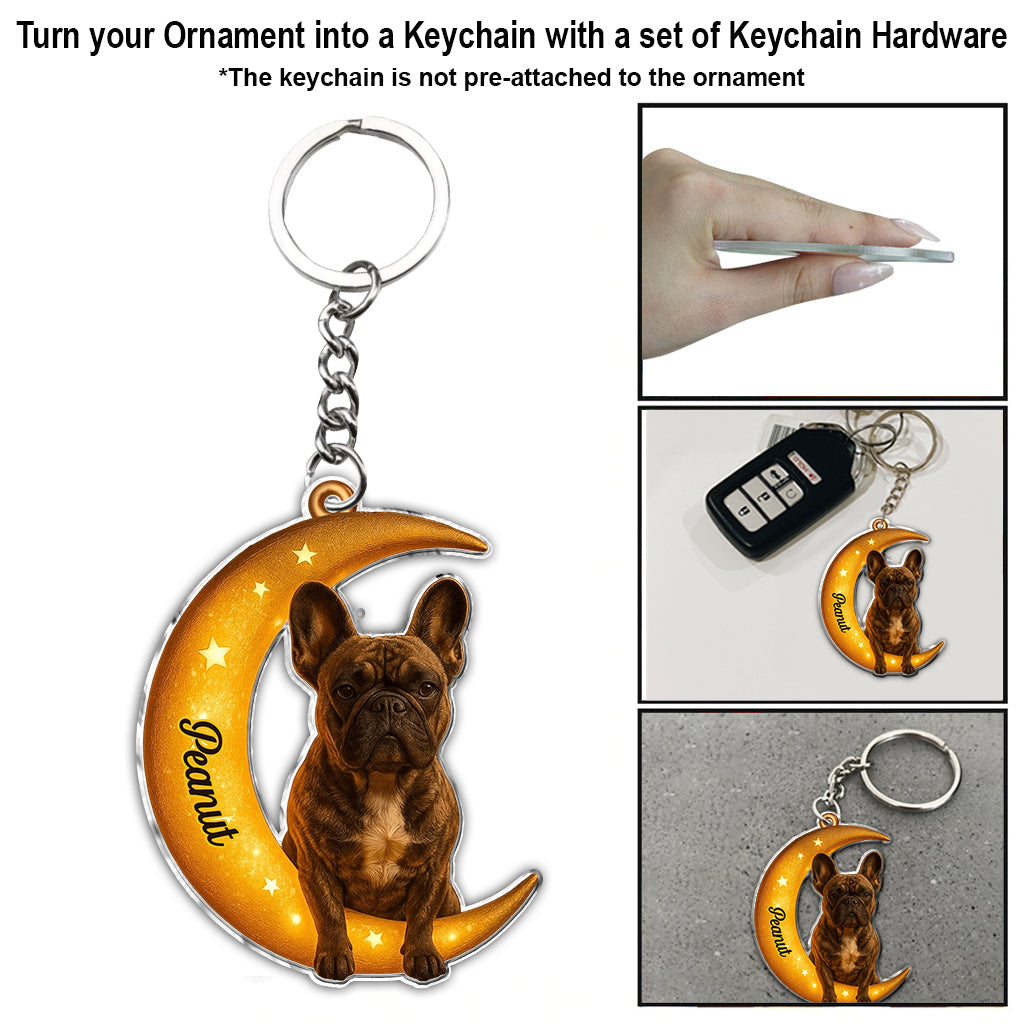 Ich bin immer bei dir – personalisierter Hundeanhänger