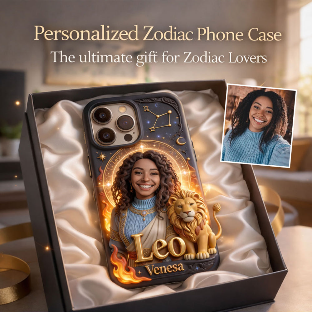 Horoscope Sign, Lucky Charm - Personalized Horoscope Full Print Phone Case