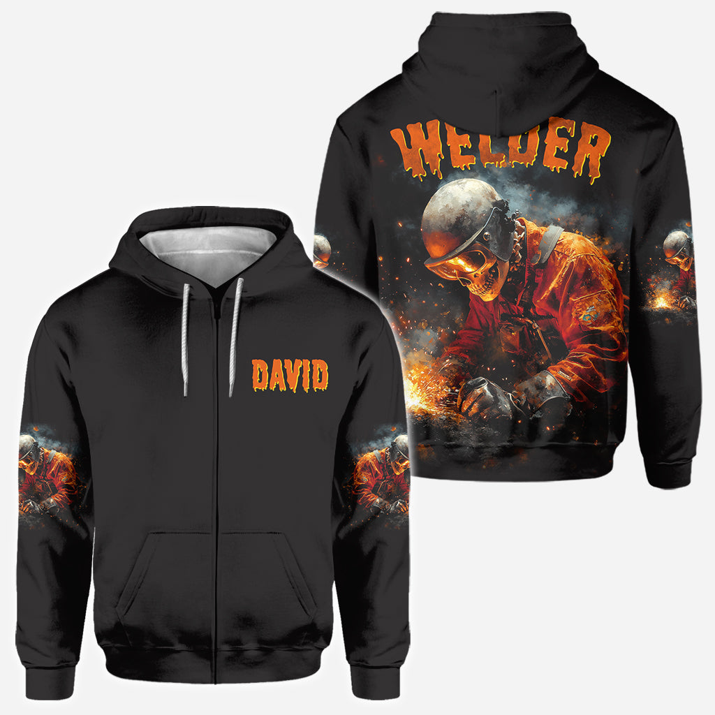 Geschenk für Schweißer – Personalisiertes Schweißer-T-Shirt