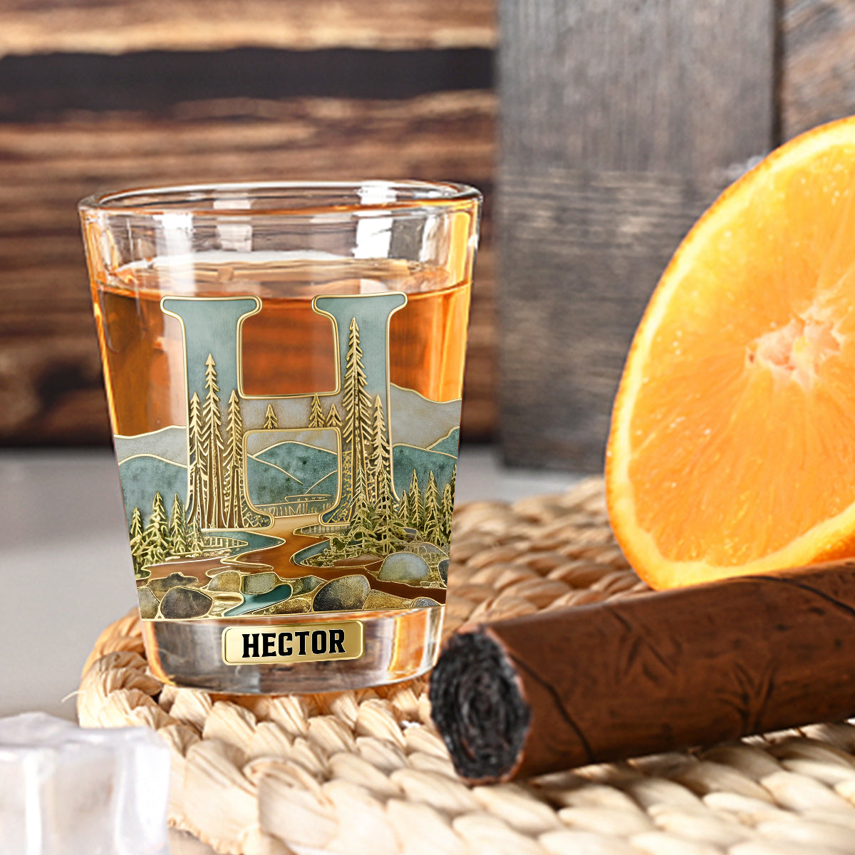 Individuell gestaltete Gläser für Whisky-, Bourbon- und Tequila-Liebhaber – Set personalisierter Whisky-Shotgläser
