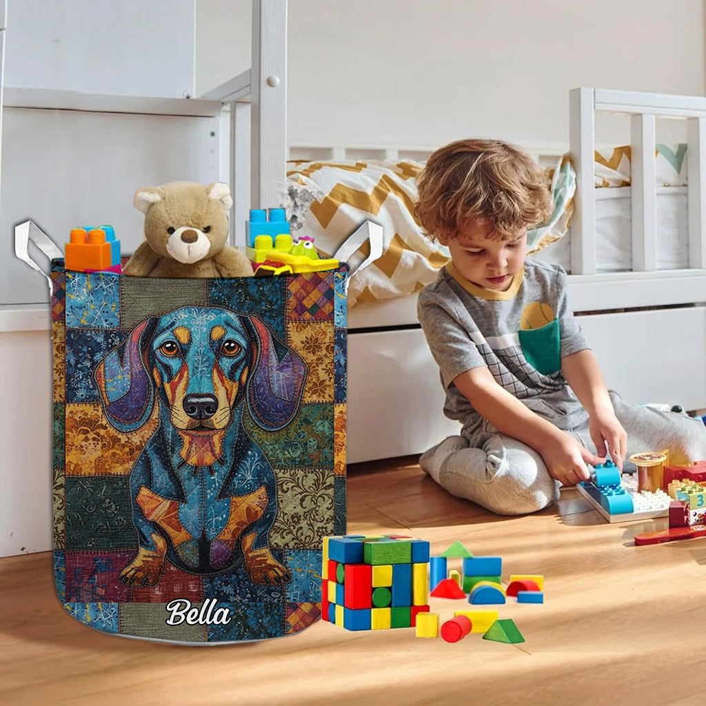 Liebe Hunde – Personalisierter Hunde-Aufbewahrungskorb