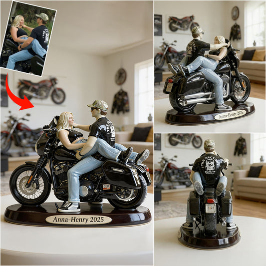 Ride Together - Personalized Biker Premium 3D Figurine