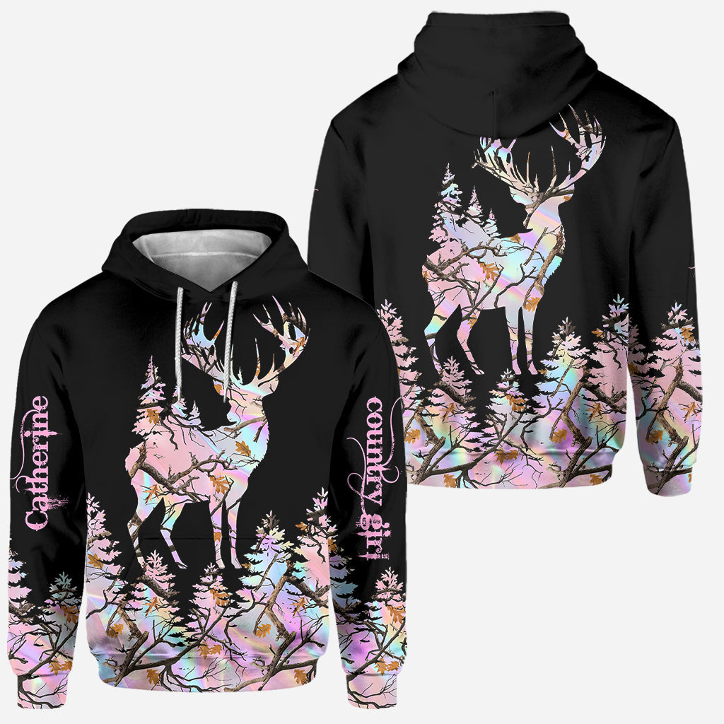 Country Girl - Personalized Hunting Hoodie and Leggings
