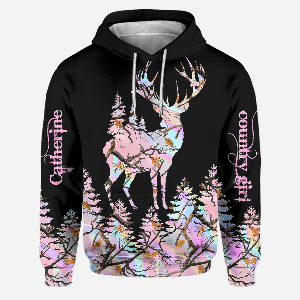 Country Girl - Personalized Hunting Hoodie and Leggings