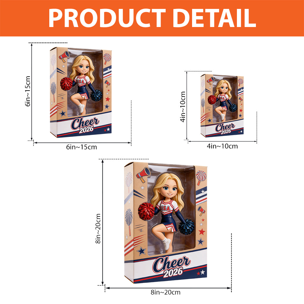 Custom Any Photo - Personalized Cheerleading Custom Shaped Acrylic Plaque