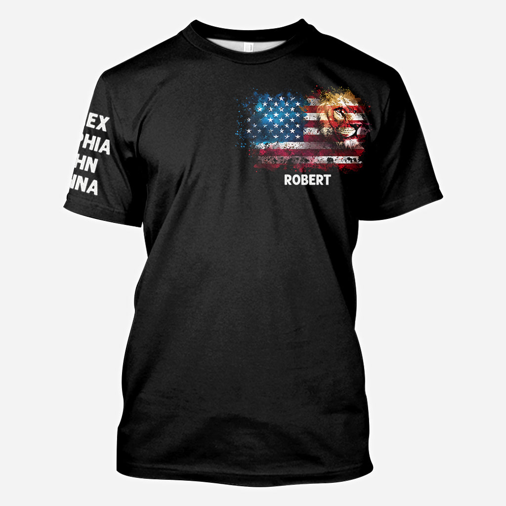 Mann Gottes – Personalisiertes Vater-T-Shirt