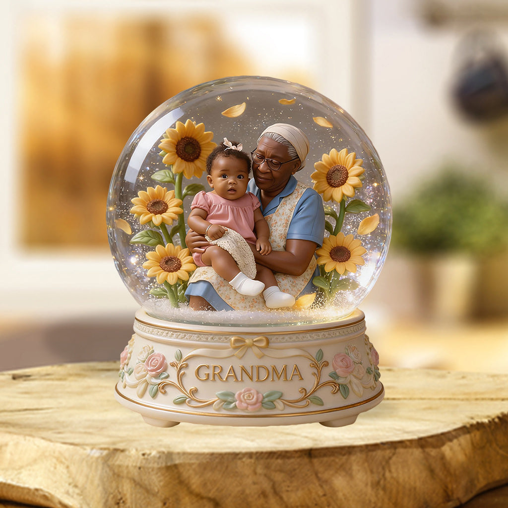 Individuell gestaltbar nach Foto, Geschenk für sie, Mama, Oma... - Personalisierte Acrylplakette in Sonderform für Oma