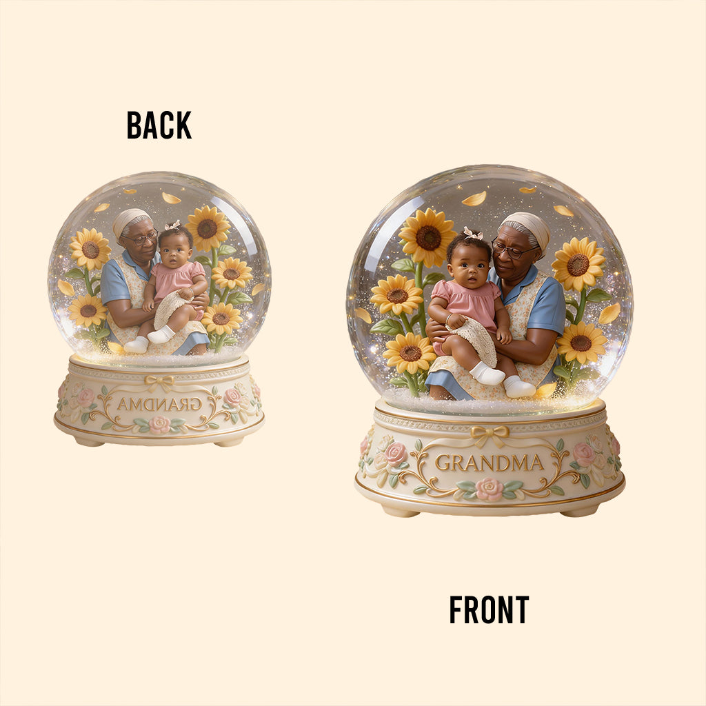 Individuell gestaltbar nach Foto, Geschenk für sie, Mama, Oma... - Personalisierte Acrylplakette in Sonderform für Oma