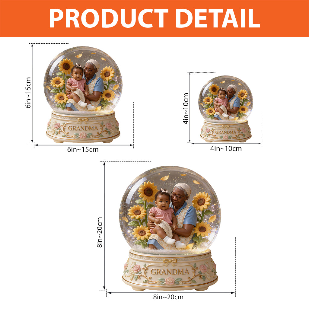 Individuell gestaltbar nach Foto, Geschenk für sie, Mama, Oma... - Personalisierte Acrylplakette in Sonderform für Oma