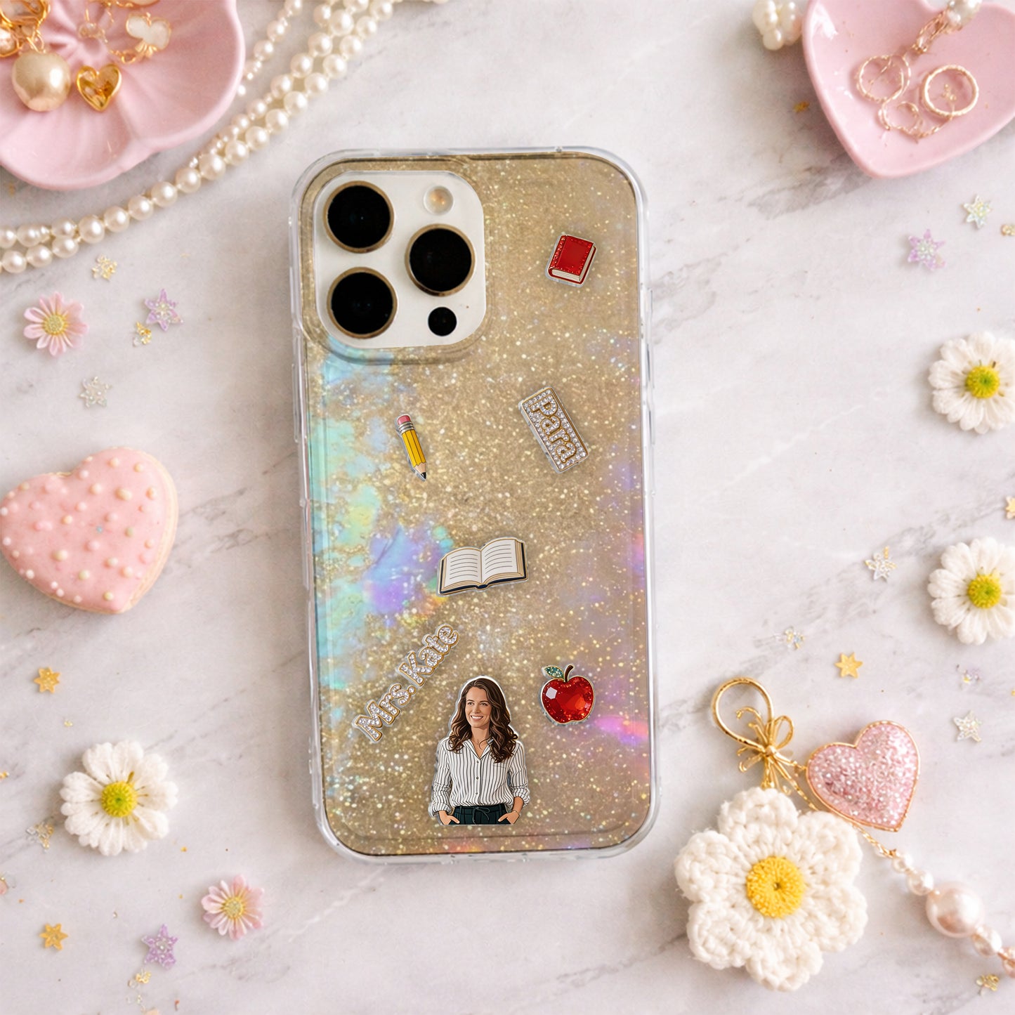 Teacher Life - Personalized Teacher Shaker Phone Case