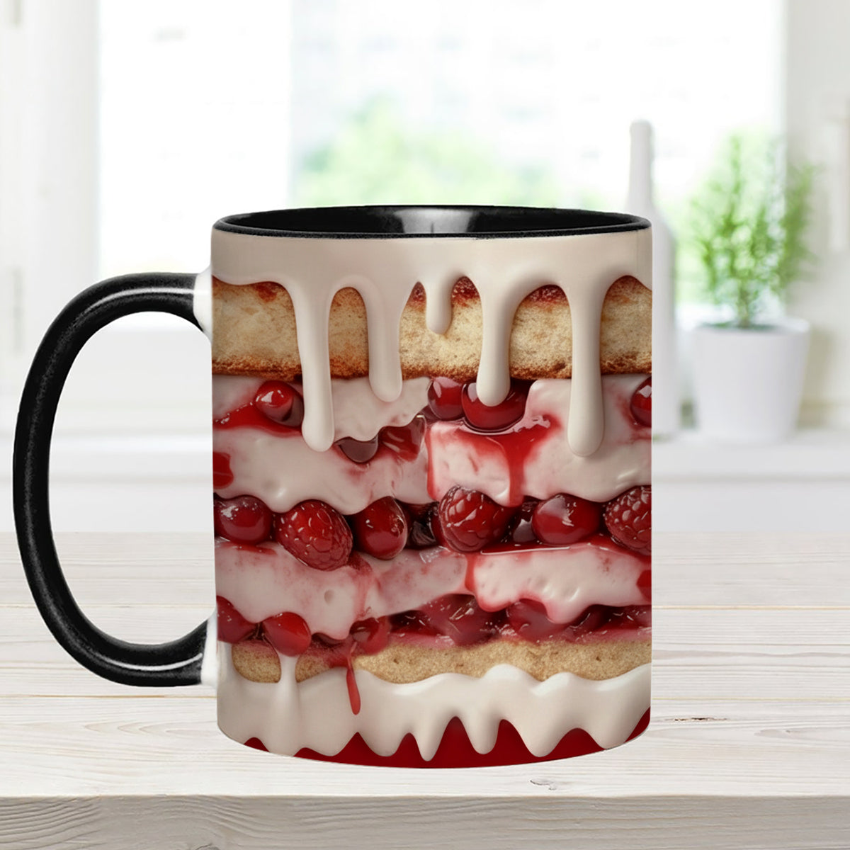 Baker Gift, Cake Lover - Personalized Baking Set Accent Mug with Acrylic Stirrers