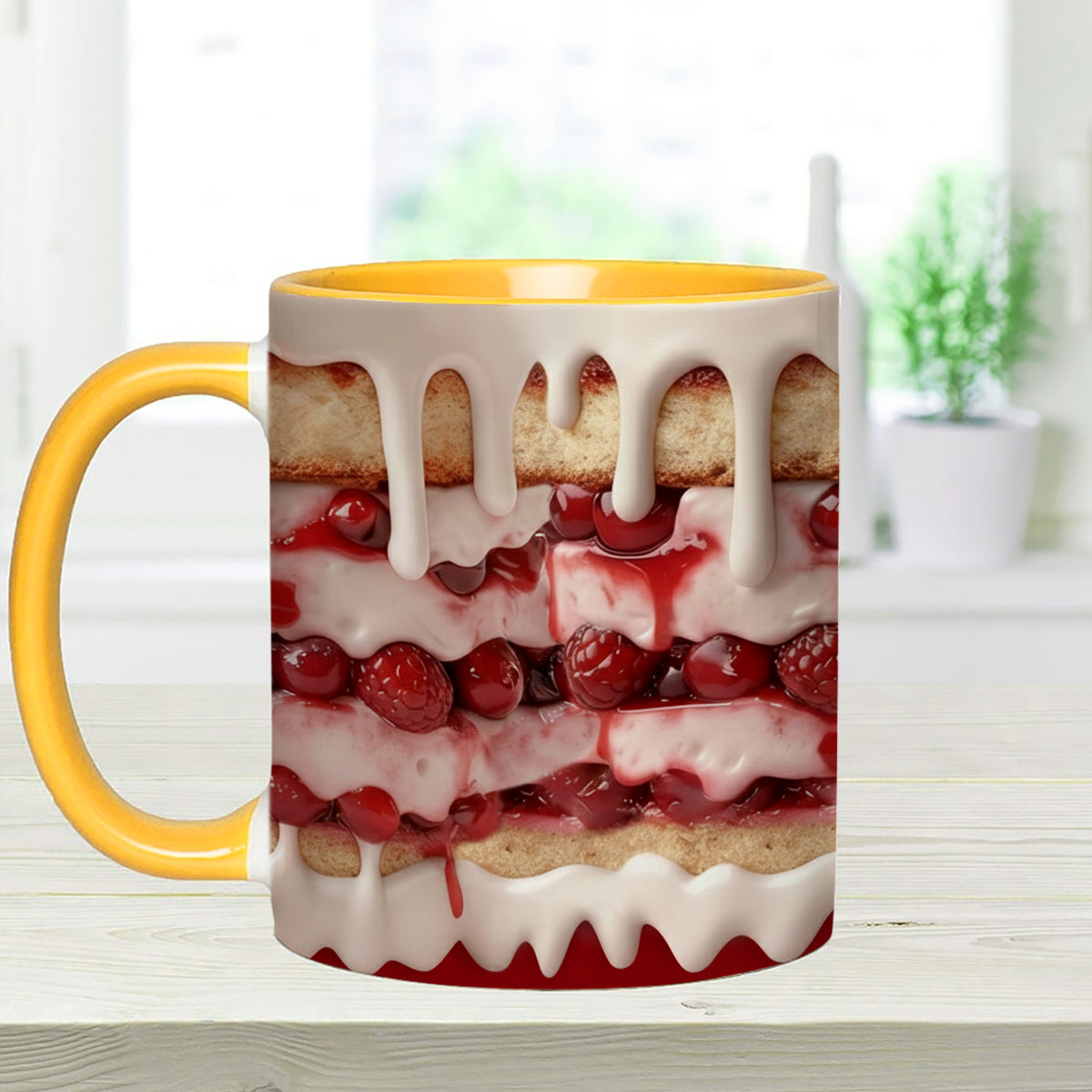 Baker Gift, Cake Lover - Personalized Baking Set Accent Mug with Acrylic Stirrers